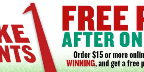 Papa John’s: Score a FREE Large 3-Topping Pizza On Future Order with ANY $15 Purchase + More