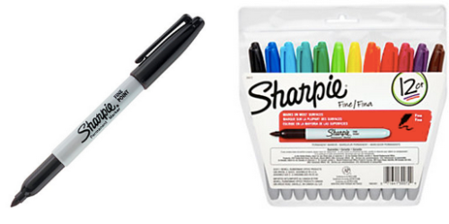 Office Depot/OfficeMax: 12 Count Packs of Sharpie Permanent Markers Only $4.14-$4.39
