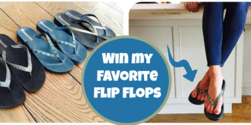 Birthday Giveaway: 10 Readers Win Ipanema Flip Flops