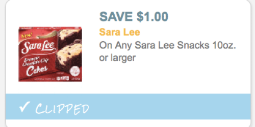 $1/1 Sara Lee Snacks Coupon (Reset!) = Snack Cakes ONLY $1 at Target