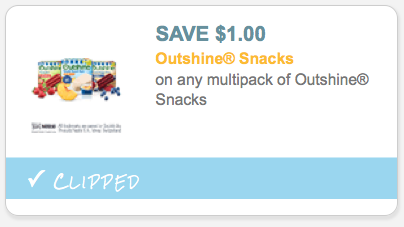 *NEW* $1/1 Outshine Snacks Coupon = Frozen Fruit &amp; Yogurt Bars Only $1. ...