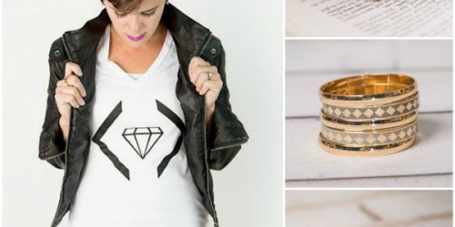 Cents of Style: Extra 50% Off Diamond Collection = T-Shirt & Stud Earrings Only $14.97 Shipped