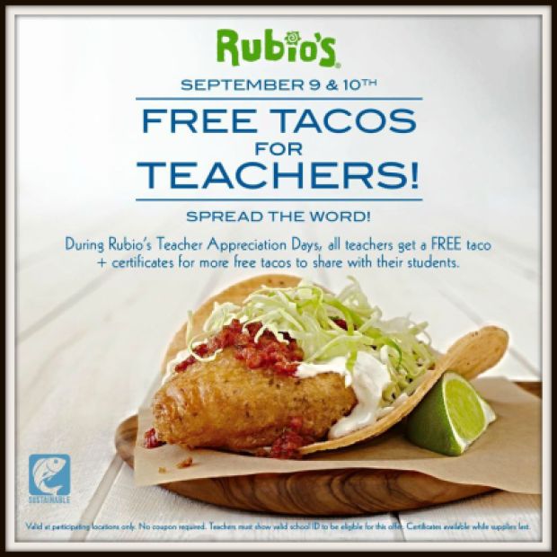 Rubio's Free Tacos