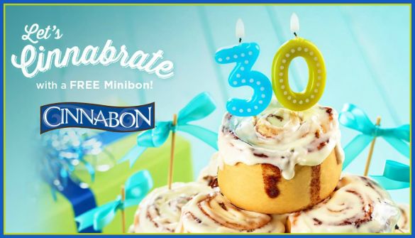 Free Cinnabon Minibon