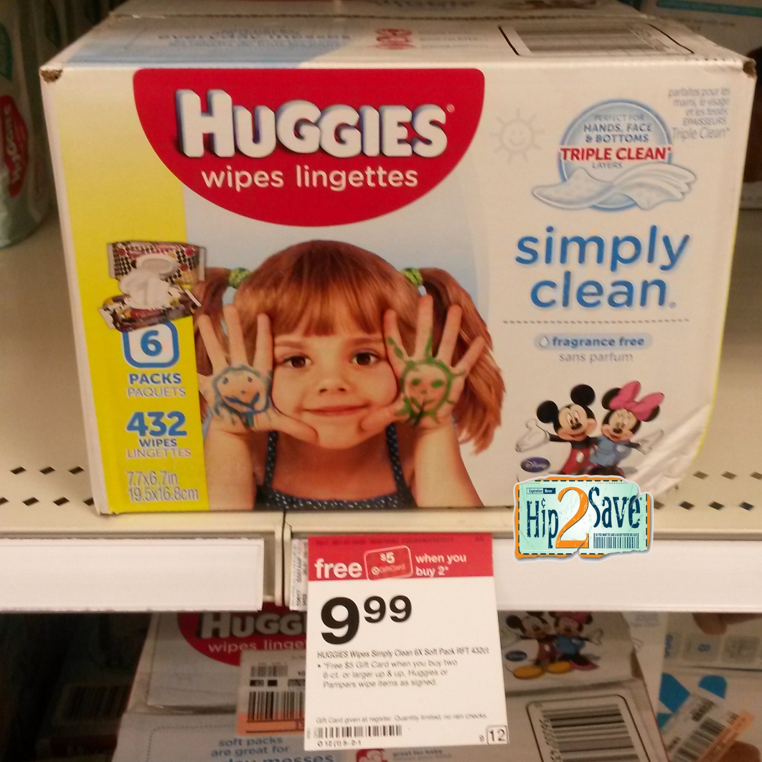 Target *NEW* 10 Off Huggies Wipes Cartwheel Offer = Simply Clean