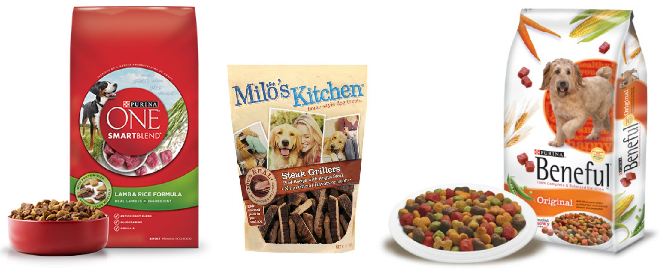 THREE New Dog Food & Treats Coupons (Print Now and Get $8 Off)