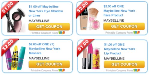 *FOUR* Maybelline Coupons RESET = Awesome Makeup Deals at Target & CVS This Week