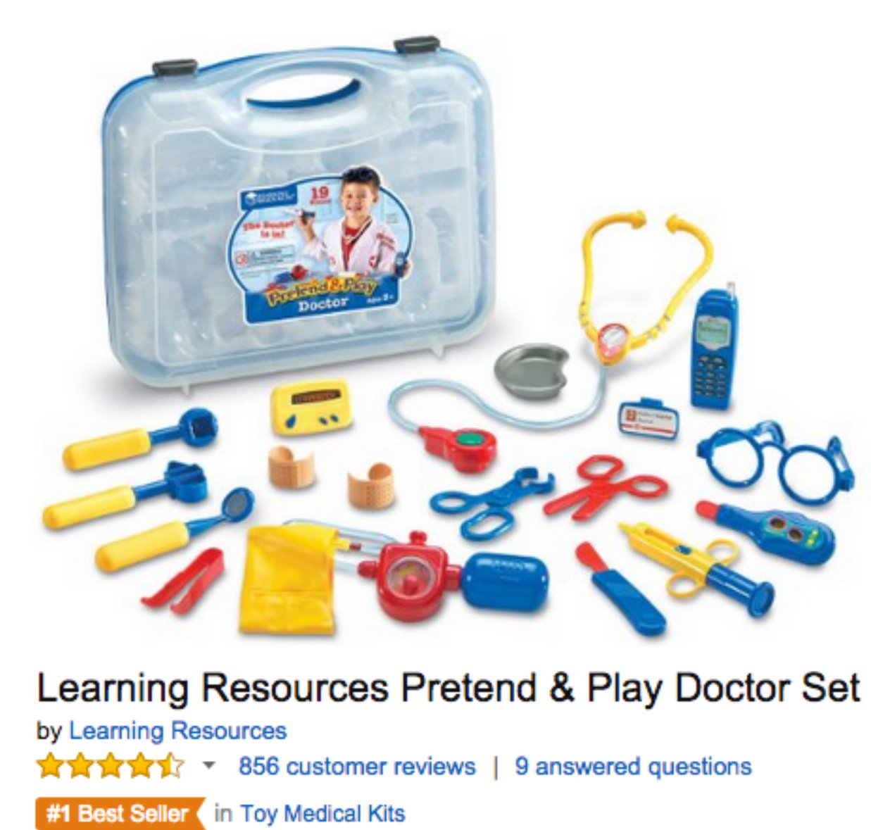 learning resources doctor play set