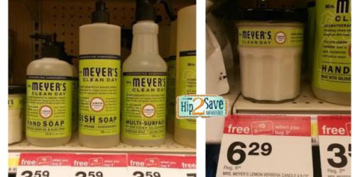 Target: Mrs. Meyer’s Clean Day Hand Soap, Dish Soap & Spray Only $1.74 (No Coupons Needed)