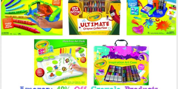 Amazon: 40% Off Crayola Products (Today Only)