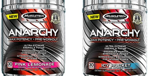 BodyBuilding.com: 2 Containers of MuscleTech Anarchy Pre-Workout Supplement ONLY $17.99 (Reg. $67)