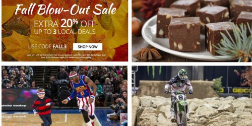 Groupon: Extra 20% Off Local Deals (2 Days Only)