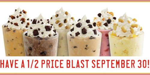 Sonic Drive-In: 1/2 Price Blasts ALL Day Tomorrow