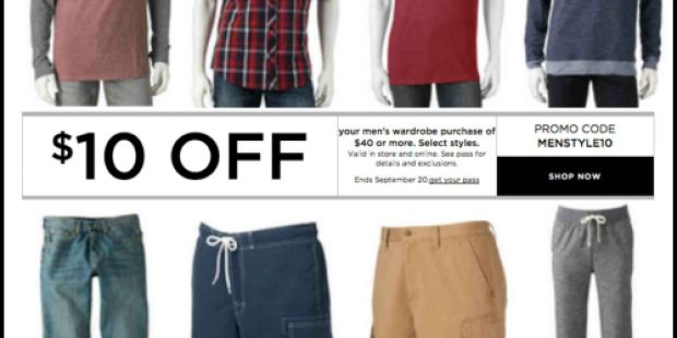 Kohl’s.com: Men’s Croft & Barrow Polos Only $5.09 (Regularly $26) + More