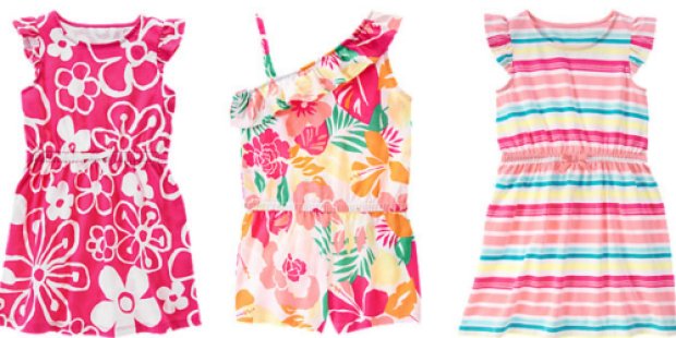 Gymboree: Free Shipping Today Only ($5 Dresses & Rompers, $8.50 Sneakers & $1 Socks)