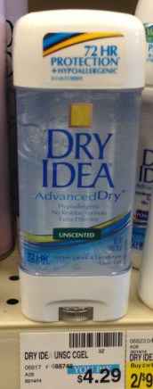 Dry Idea Deodorant CVS