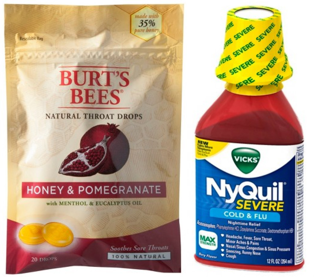 5 Off 15 on Select Cough & Cold Items = Burt's Bees