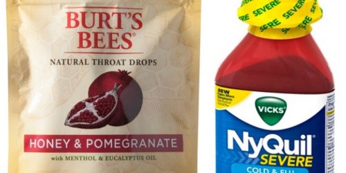 Target.com: $5 Off $15 on Select Cough & Cold Items = Burt’s Bees Throat Drops $1.46 Each Shipped + More