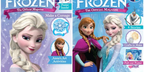 Disney Frozen Magazine Subscription Only $14.50/Year
