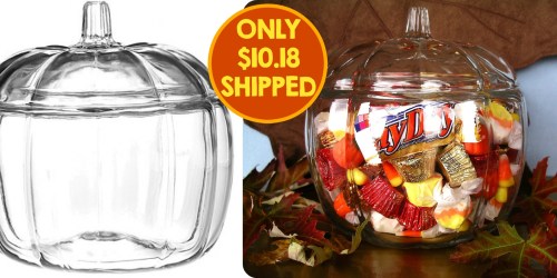 Oneida.com: Highly Rated Anchor Hocking Large Pumpkin Jar & Cover $10.18 Shipped (Reg. $30) + More