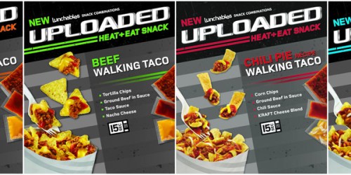 New $1.50/2 Lunchables Uploaded Walking Taco Coupon = Only $1.08 Each at Target