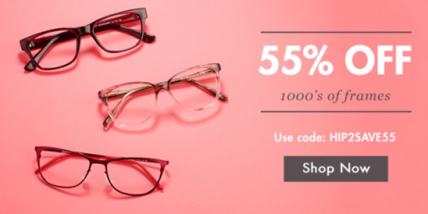 GlassesUSA: 55% Off AND Free Shipping = Complete Pair of Glasses $22 Shipped Including Basic Rx Lenses