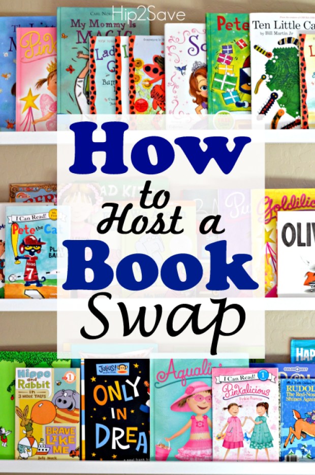 Host a Book Swap by Hip2Save.com