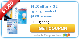 GE LIghting Coupon