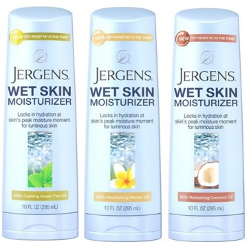 Jergens Wet Skin Moisturizer Sample