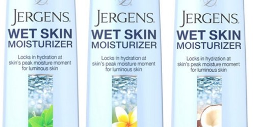 Target Sample Spot: Request a FREE Jergens Wet Skin Moisturizer Sample (If You Qualify)