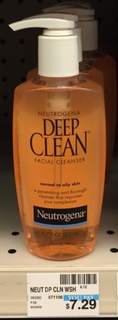 Neutrogena Deep Clean CVS