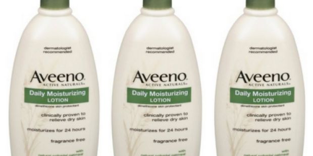 Target.com: Aveeno Daily Moisturizing Lotion 18oz Bottles Only $3.86 Each (Regularly $7+)