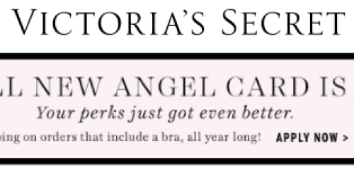 Victoria’s Secret Angel Cardholders: FREE Shipping w/ ANY Bra Purchase All Year Long + More
