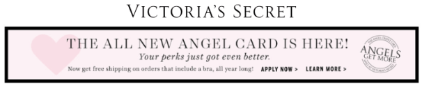 Victoria's Secret Angel Card