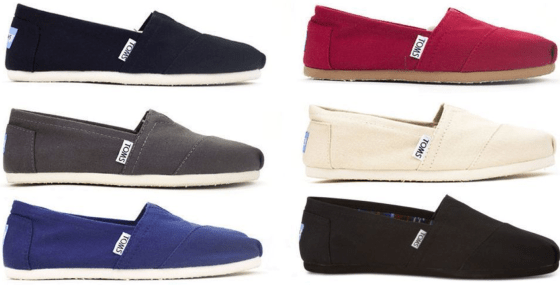 TOMS Authentic Womens/Youth Canvas Classics