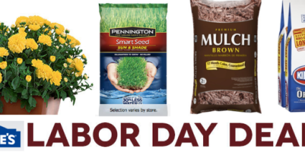 Lowe’s Labor Day Deals: Awesome Buys on Flowers, Kingsford Charcoal, Mulch, Patio Sets & More