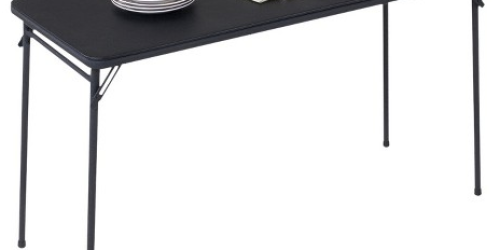 Target: 20″ x 48″ Folding Table ONLY $13.99 w/ Free Store Pickup (Regularly $23.99)