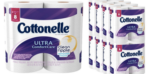 Amazon: Cottonelle Ultra Comfort Toilet Paper 32 Double Rolls Only $11.97 (= 37¢ Per Double Roll)