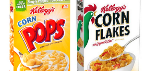 Walgreens: Kellogg’s Cereals as Low as 99¢