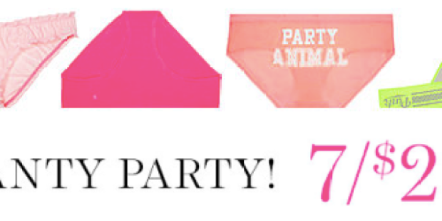 Victoria’s Secret: 7/$27.50 Panties, $10 Off ANY Bra Purchase, $10 Off $30 Purchase & More