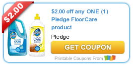 Pledge Floor Care Coupon