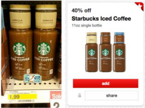 Starbucks Iced Coffee Offer