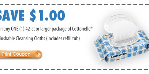Walmart: Better Than Free Cottonelle Cleansing Cloths