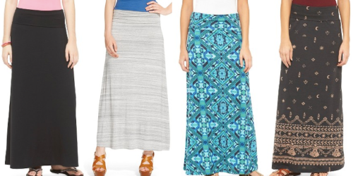 Target: Last Day to Score 50% Off Mossimo Maxi Skirts, $1 Clorox Disinfecting Wipes Canisters & More