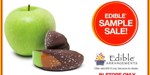 Edible Arrangements: FREE Salted Caramel Apple 8-Piece Cone (Today AND In-Stores Only)