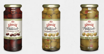 free Lindsay olives