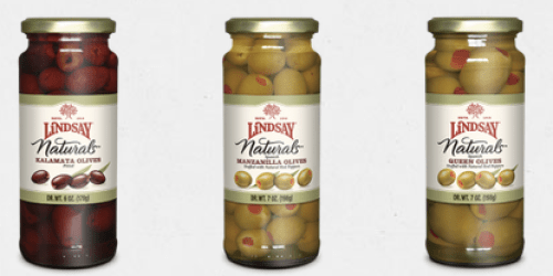 *HOT* $4.99/1 Jar of Lindsay Olives Specialty Naturals Variety Printable Coupon