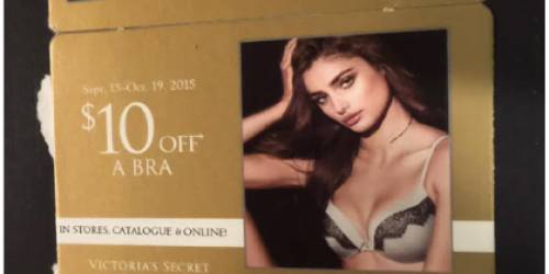 Victoria’s Secret: Possible FREE Lacie Thong, $10 Off Bra Purchase & More (Check Mailbox)