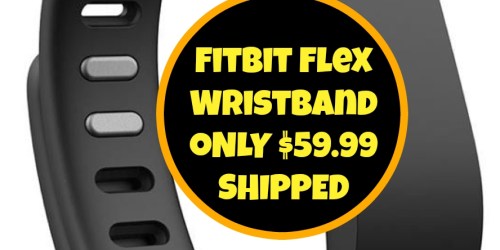Fitbit Flex Wireless Activity & Sleep Wristband Only $59.99 Shipped (Reg. $89.99)