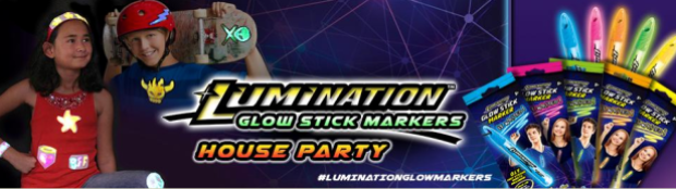 Glow Stick Markers House Party